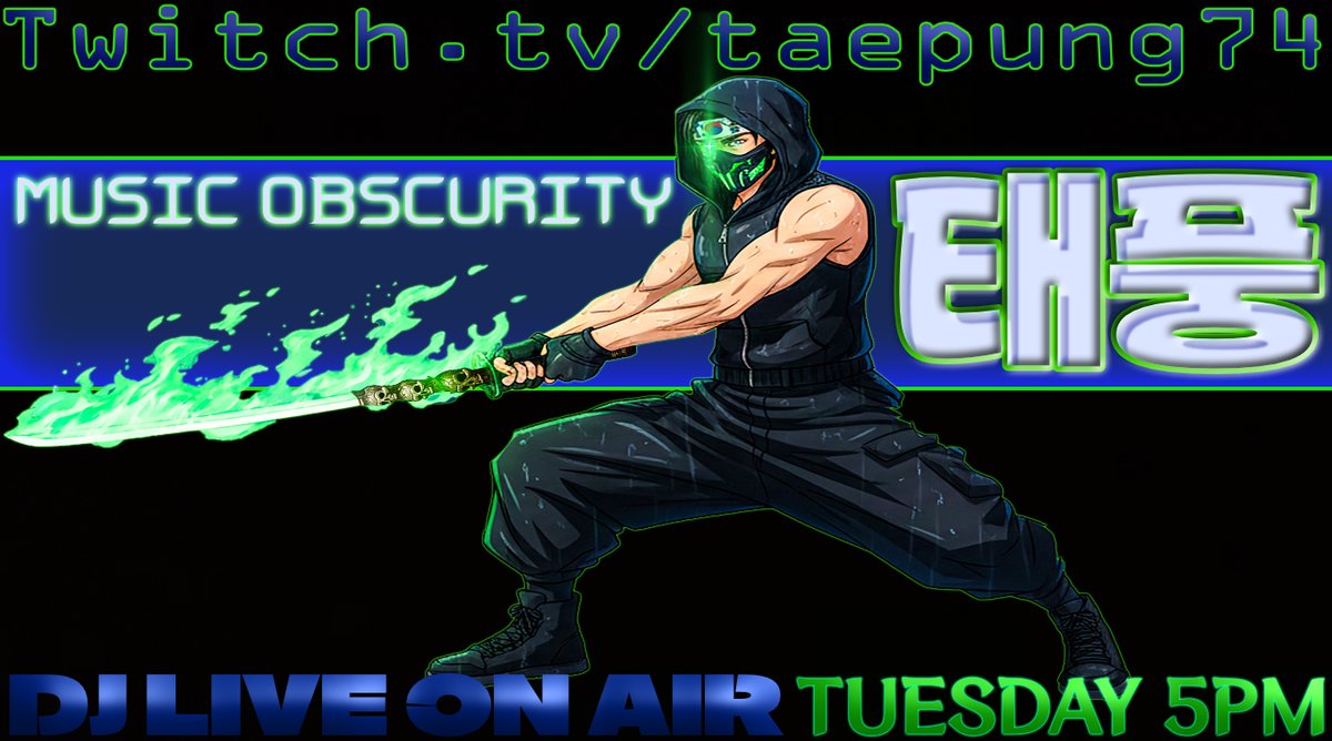 Twitch.tv/taepung74

#dj #live #onair #music #edm #edmlifestyle #dnb #hardcore #trance #hardstyle #twitch