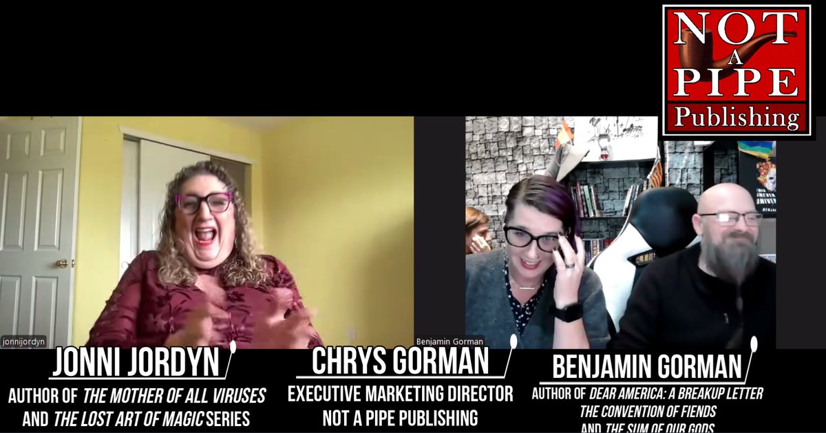 On this episode, <a href="/_chrysgorman/">Chrys Has GayDHD</a> and <a href="/teachergorman/">Benjamin Gorman</a> talk with Jonni Jordyn ( <a href="/KovacichJohn/">john kovacich - author</a> ), author of THE MOTHER OF ALL VIRUSES and THE LOST ART OF MAGIC, about her upcoming wedding, book launch, and receiving a big award, all in the same month!
bit.ly/WNWHome