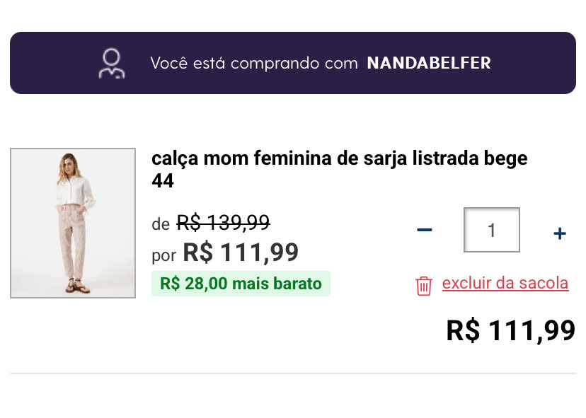 brilhodomagnus's tweet photo. Desconto C&amp;A | CEA sem valor mínimo 🛍️

20% OFF em produtos C&amp;A comprando pelo link: 
🔗 https://t.co/jgqiFouohm

Desconto adicionado na sacola! https://t.co/ymLeNWsEHJ