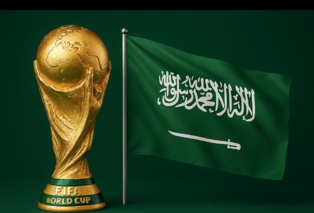 alsojir's tweet photo. ألف مبروك 
تأهل منتخبنا السعودي 🇸🇦🇸🇦

#الأخضر_إلى_كأس_العالم_2026 https://t.co/XNe0H2Nh2z