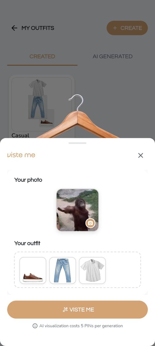 Rart3001's tweet photo. Proof that literally anyone can look amazing with @viste_app! 😎. Testing and improving the virtual try-on. 📷https://t.co/3p8hAB42Ex #VisteApp #AI #StyleForEveryone https://t.co/ji61HAVpRj