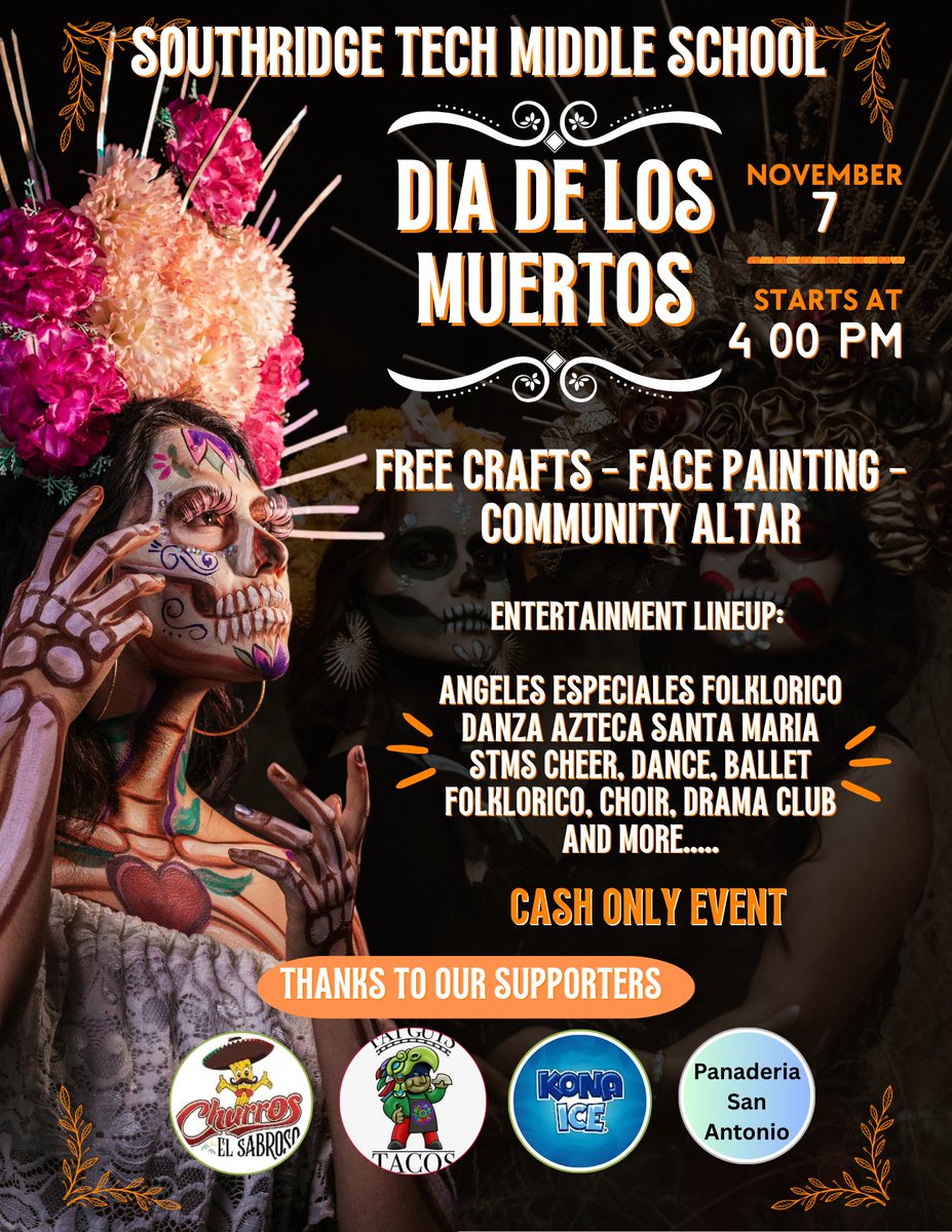 Dia De Los Muertos Event  psqr.io/GPaGNsRNeD via <a href="/ParentSquare/">ParentSquare</a>