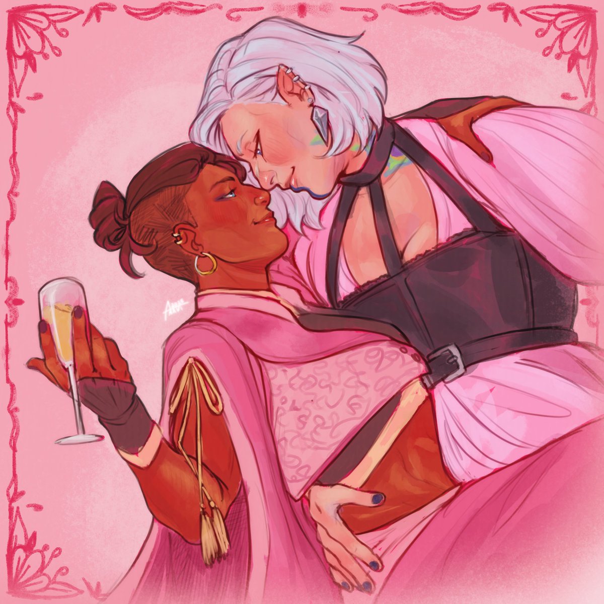 Beauyasha in pink. Yes.
#criticalrolefanart #CriticalRole #beauyasha