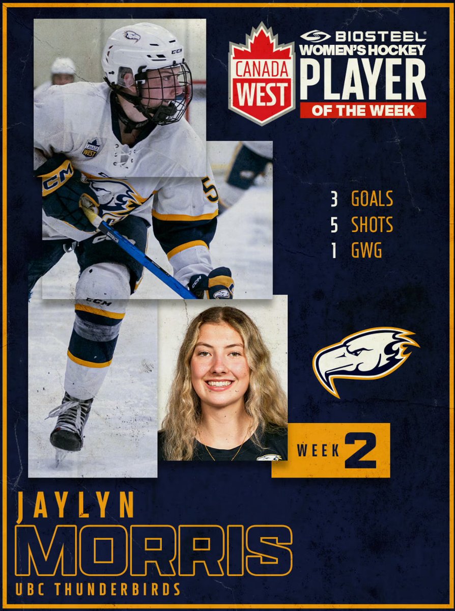 CanadaWest player of the week 🔥