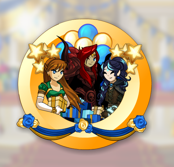 Zorbak's got a shiny new badge to help you show the world you were here for this year's birthday event! Complete his quest in the /birthday map to automatically unlock it once it goes live. AQ.com