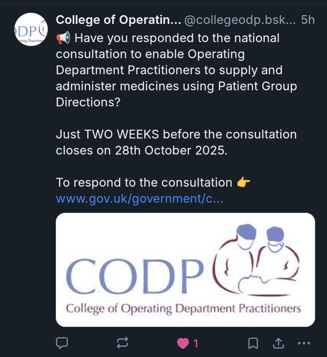 Bill Kilvington 💙 FCODP, FRCA tweet media