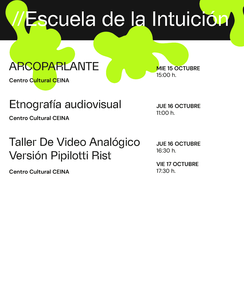 cchvcl's tweet photo. ¿Qué se viene esta semana en la 17 Bienal de Artes Mediales de Santiago✨?

👉Exposiciones, visionados, conversatorios, performances y mucho más.

📷​Daniela Canales https://t.co/DZCQIGkbrE