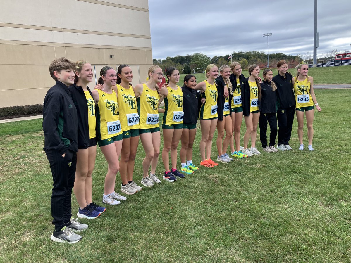 _EHSAthletics's tweet photo. ⁦@EmmausXCTF⁩ Girls Cross Country running today in the EPC meet at DeSales….GO HORNETS !  ⁦@EHS_Hornets⁩ https://t.co/Seya3DyvGL