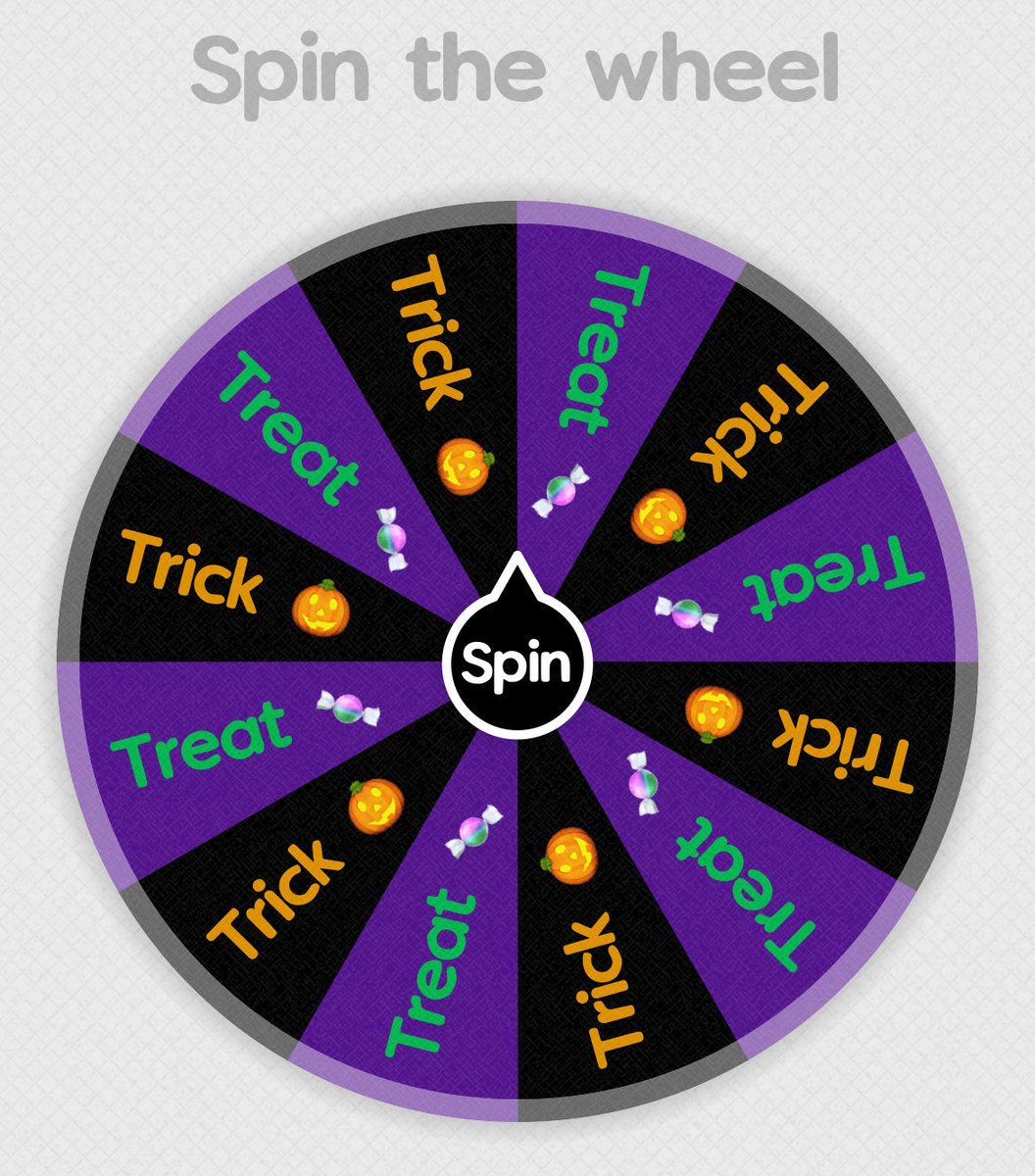 fdg_angel's tweet photo. Trick or treat~ come spin my wheel! £2 deposit, spin if you dare 👻 

#Findom #TrickOrTreat #SpinTheWheel #Femdom #FindomGame https://t.co/HqKyUJkUsY