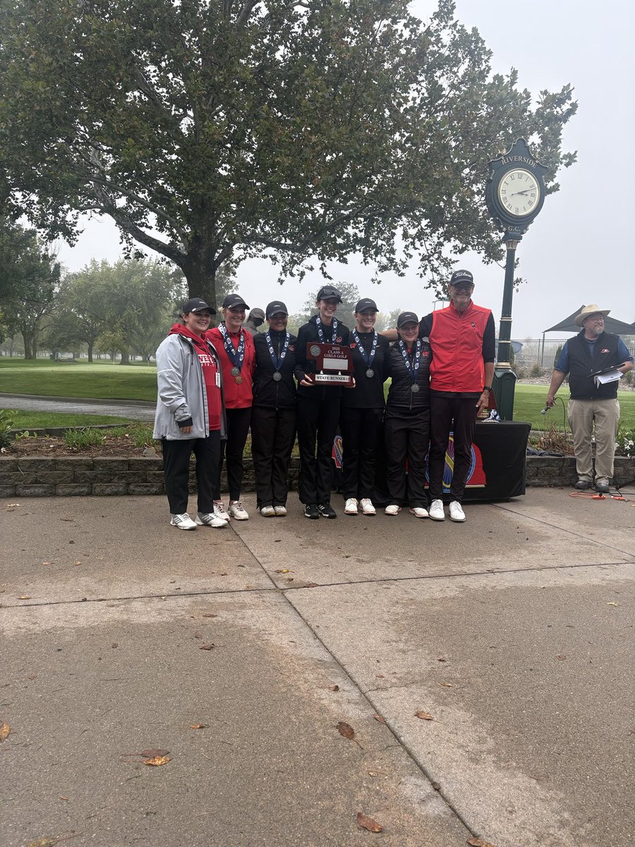 Congratulations to the Westside Girls golf team.  State Runner-ups.  #rollside