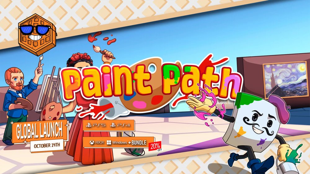 🎨 NEW LAUNCH + GIVEAWAY! 🖌️
Paint Path launches on Oct 14! A relaxing pixel-art puzzle where every step is a brushstroke — rotate tiles, mix paints, and complete your masterpiece!

Available on Xbox, PlayStation &amp; Microsoft Store — with 20% OFF on Xbox and Microsoft Store! 🎮