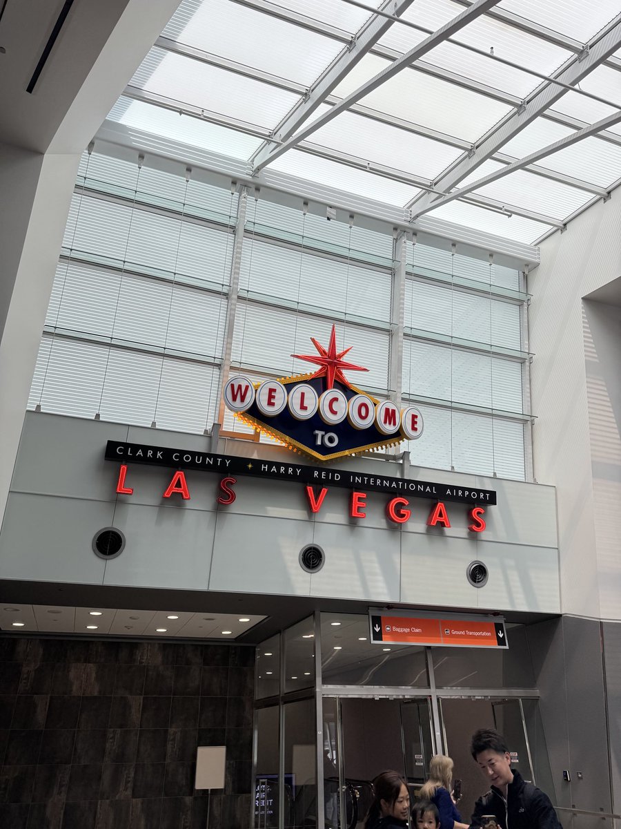 Touchdown‼️ We’re in Vegas‼️