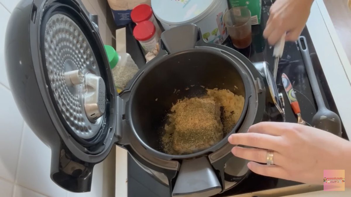 #caramellapassions pauvre rôti de porc…. Étouffé par les herbes !!! 🤢🤢