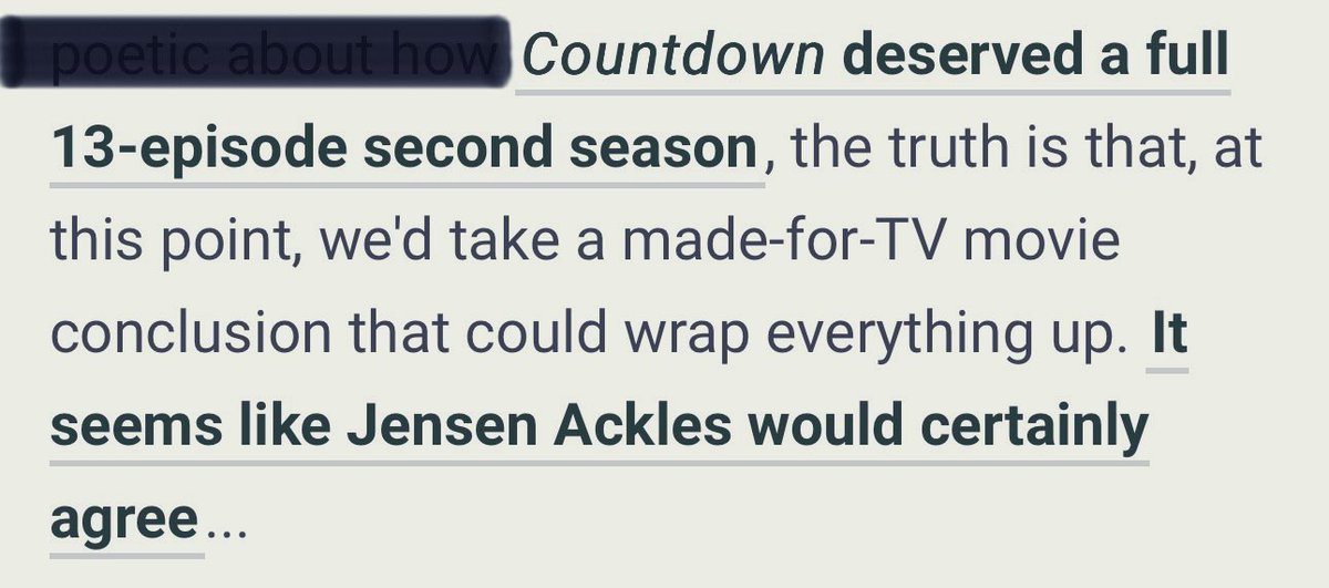 z_shanaz's tweet image. #Countdown definitely deserved - 2nd season - such a shame @PrimeVideo @AmazonMGMStudio didn’t renew. But a made for tv-movie is not a bad idea to wrap things up 👀
#SaveCountdown