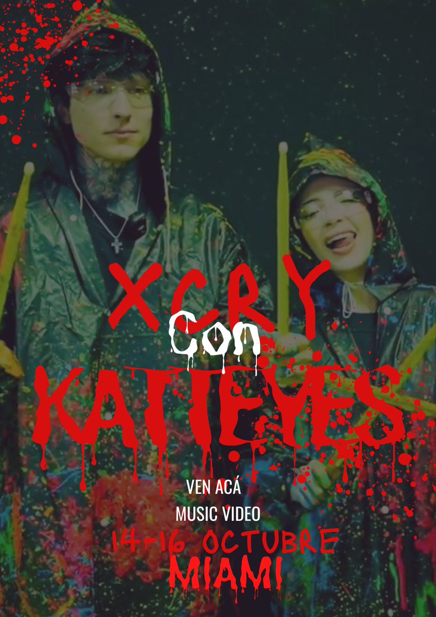 Damos inicio oficialmente a la tendencia desde éste lado y entramos las Cryboyers de Paraguay 🇵🇾!!!
Así que prepárense para lo que se viene de la mano de XCRY CON KATTEYES porque ésta colaboración musical pondrá a temblar a todos y no será del terror precisamente 🫦🔥
