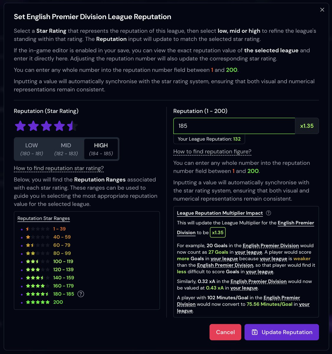 FMDataLab's tweet image. I get it, the #FM26 beta hype train’s already at full speed 🚂
But FMDataLab’s got its own shiny new carriage rolling in soon 👇
🧮 League Multipliers by League Reputation!
Because guessing how much tougher one league to another deserves science 🧪, not vibes 😎
Coming soon 👀