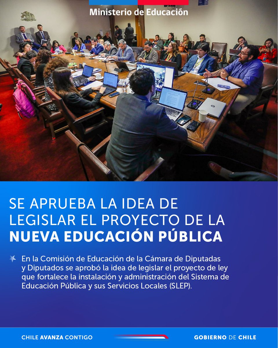 Esta iniciativa fortalece el proceso de traspaso de establecimientos a los SLEP, impulsando el desarrollo de capacidades, la vinculación y el acompañamiento a las comunidades educativas. 

🔗 Conoce más en mineduc.cl