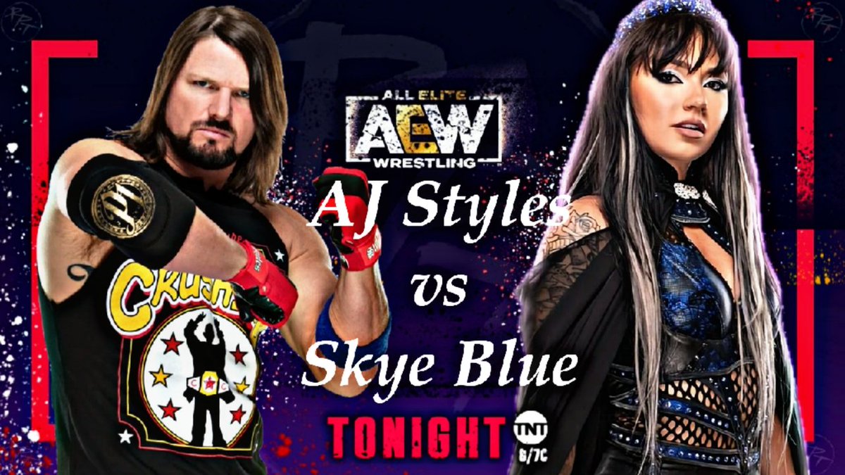 AJ Styles <a href="/AaliyahHanson14/">┊ ♔ ┊ ❝ ℒ𝒾𝒶! ❞</a> vs Skye Blue <a href="/Cobainsallin/">♡Hannah♡</a>