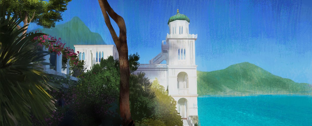 Hi, #PortfolioDay I'm Bonnie! I'm a BG artist. Clients include Nickelodeon, WB, Cartoon Network, Netflix and more! I’ll be available for full-time/freelance work n spring of 2026. I’m interested in BG design/paint/vis dev work! 🌺 🙏

Web: artbonnie.com
Insta@artbonnie