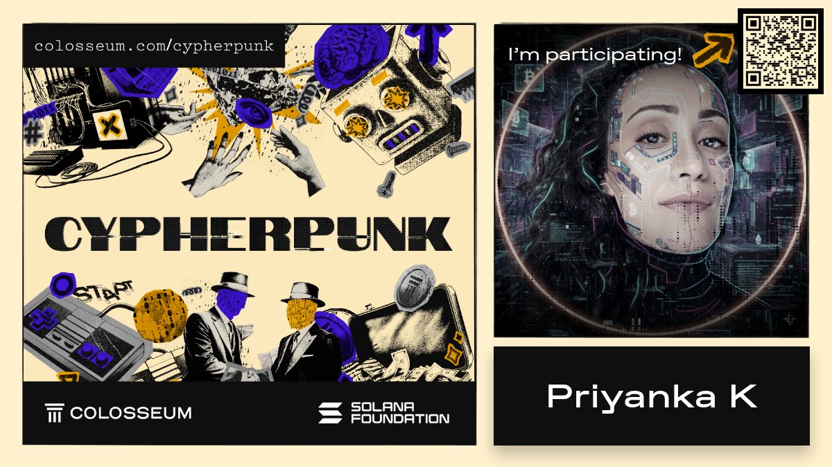 LifeOf_Pri's tweet image. Teaming up with @CypherN1C 
for the @colosseum hackathon project: @Guardian_PAY

A protected wallet for seniors &amp;amp; vulnerable users with built-in scam protection, family oversight &amp;amp; simplified payments. Because everyone deserves to navigate the digital world safely.

@ShipyardSA