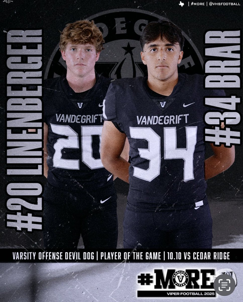 Vandegrift Football tweet media