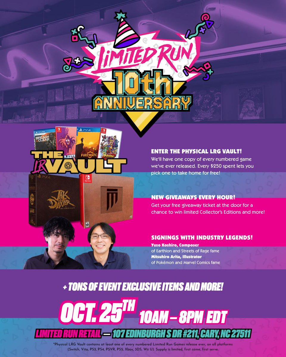 「Endless Party Loft 10th Anniversary」 In case you missed it, our 10th Anniversary Celebration is