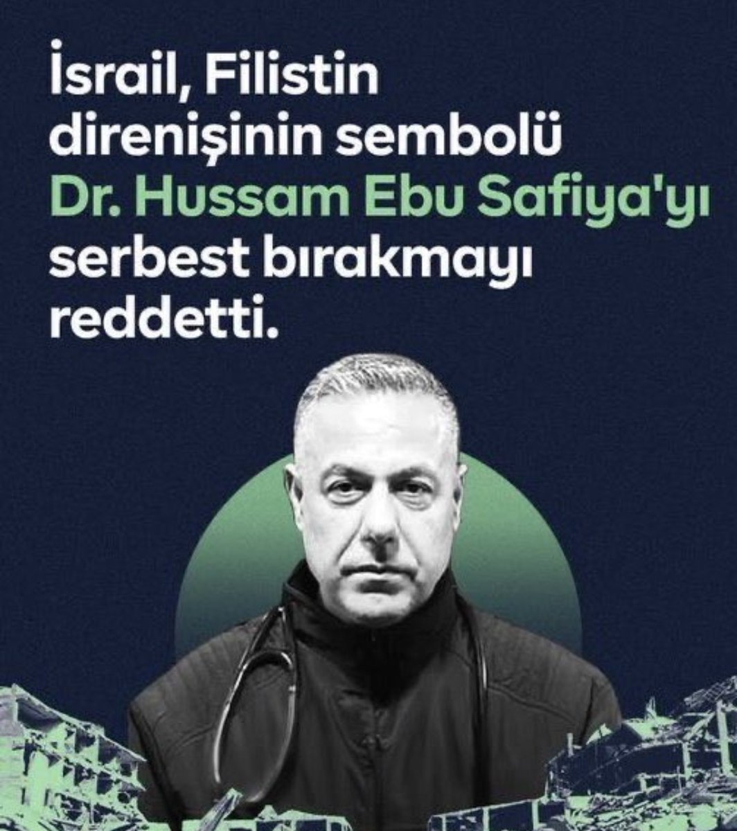 📌 Kahraman doktorumuz için adalet ve özgürlük❗️

#JusticeForDrAbuSafiya
#FreePalestina 
#BizimÇocuklar 
#millitakım