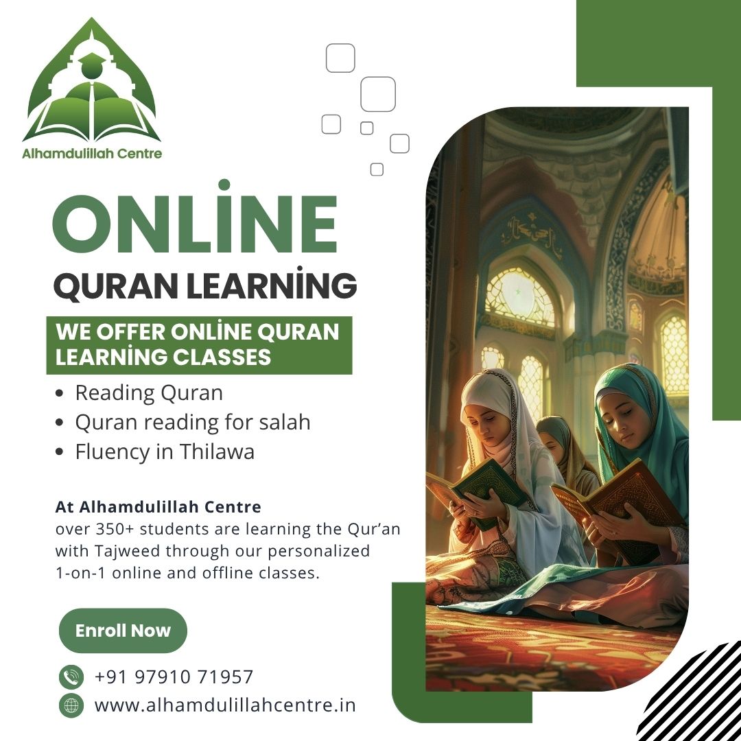 Alhamdulillah_C's tweet image. Online Quran learning with Alhamdulillah Centre

We offer online Quran learning classes
Reading Quran
Quran reading for salah
Fluency in Thilawa

For more guidance:
Call: 097910 71957
Visit: alhamdulillahcentre.in/contact

#alhamdulillahcentre #quranhifz #readingclasses #Hifz #tafseer