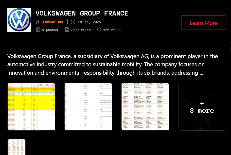 Volkswagen Group France post no. 52