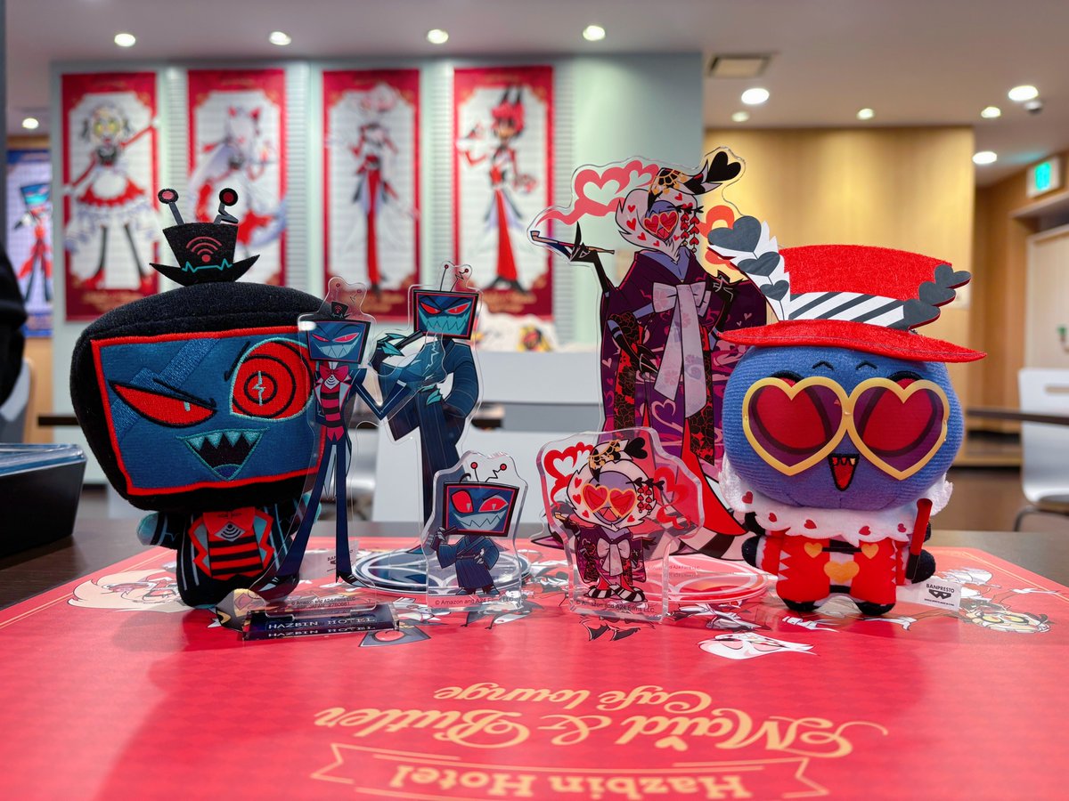 先週土曜日にハズビンホテルカフェ行って来た〜！開催5日目でグッズ