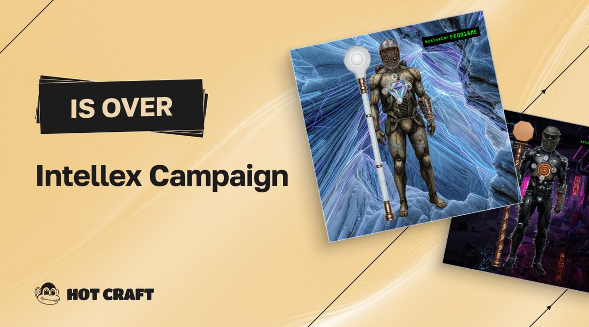 hotdao_'s tweet image. 🙊 The Intellex NFT Campaign is Over 🔒

The Intellex team is now finalizing the participant points to ensure a fair NFT distribution according to the campaign rules 🤝

We&apos;ll make an announcement as soon as the mint is live. Thank you all for participating 🔥