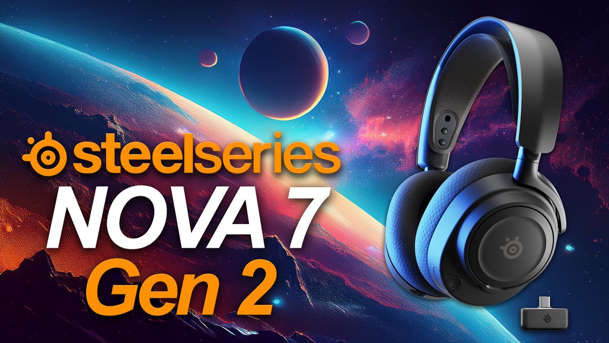 GadgetryTechJoe's tweet image. New day, new review!  This time, my take on the new SteelSeries Arctis Nova 7 Gen 2 headset.  They finally brought PEQ with mobile app support to their best selling model.  Simultaneous BT is still included!  youtu.be/WbWQtDqrdJQ