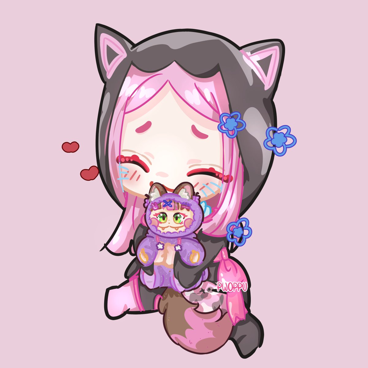 ✿ chibi redeems for <a href="/gyepiyun/">Gyepi Yun 🦊🩷</a> 800 celebration~
✿ thank you <a href="/ronkiole/">Ronki 💐📚 (kinda here, kinda not)</a> for the req‼️

i hope you enjoy!! 🐈🩷

#ronkiole // #vtuber #envtuber #fanart