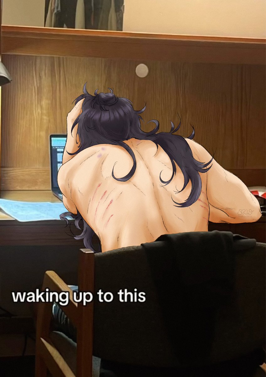 Morning classes be like 👀 #gego #夏五 #stsg