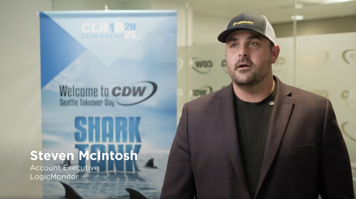 LogicMonitor's tweet image. Big energy with @Climb_CS and @CDWCorp in Seattle. We're investing in seller enablement together so customers get faster answers, fewer outages, and clearer visibility across hybrid #IT. Thx to the Climb and CDW teams for an awesome "Shark Tank" kickoff!