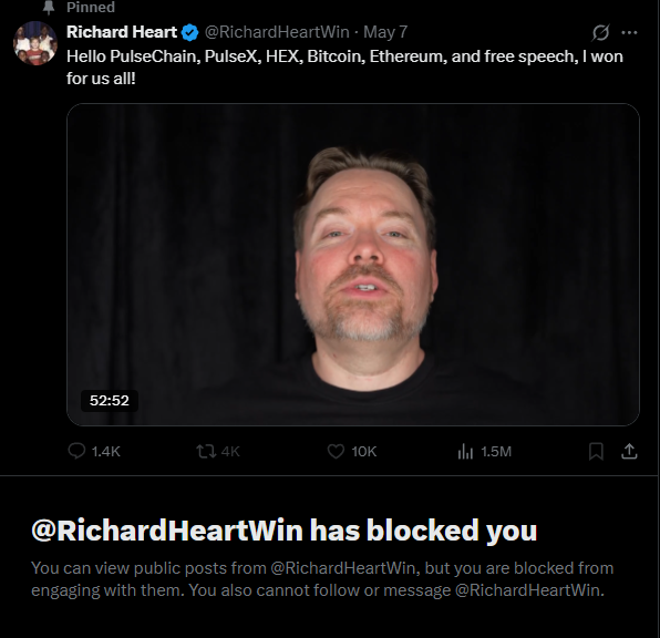 dawgmeshlab's tweet photo. @iambroots @RichardHeartWin I sacc'd for Pulsex. I'm blocked. https://t.co/ChNqCGcw6t