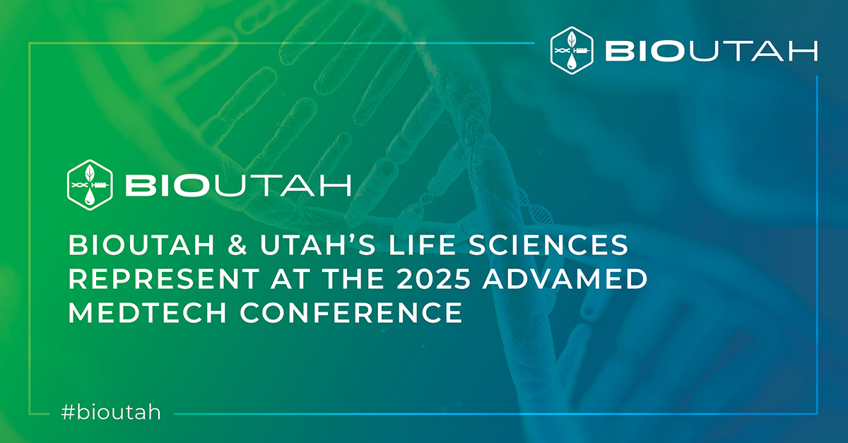 BioUtah's tweet image. 🚀 Utah&apos;s Life Sciences at the 2025 Medtech Conference! AdvaMed hosted the event with Utah companies. BioUtah&apos;s Kelvyn Cullimore moderated a panel. Exciting times! 💡 #BioUtah #MedtechConference #UtahInnovation