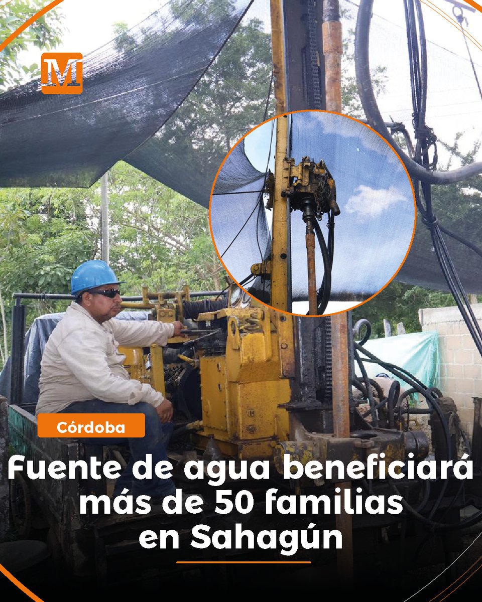 elmeridiano_co's tweet photo. #Córdoba | Más de 50 familias de la vereda Las Huertas, en Sahagún, están a punto de contar con una fuente de agua segura y sostenible, gracias a la construcción de un pozo profundo que adelanta la Alcaldía en articulación con la Corporación Autónoma Regional de los Valles del Sinú y San Jorge (CVS). @AlcaldiaSahagun @jairobalmaceda_ 

(https://t.co/FRuOTZKmyz)

#ElMeridianoTeUbica