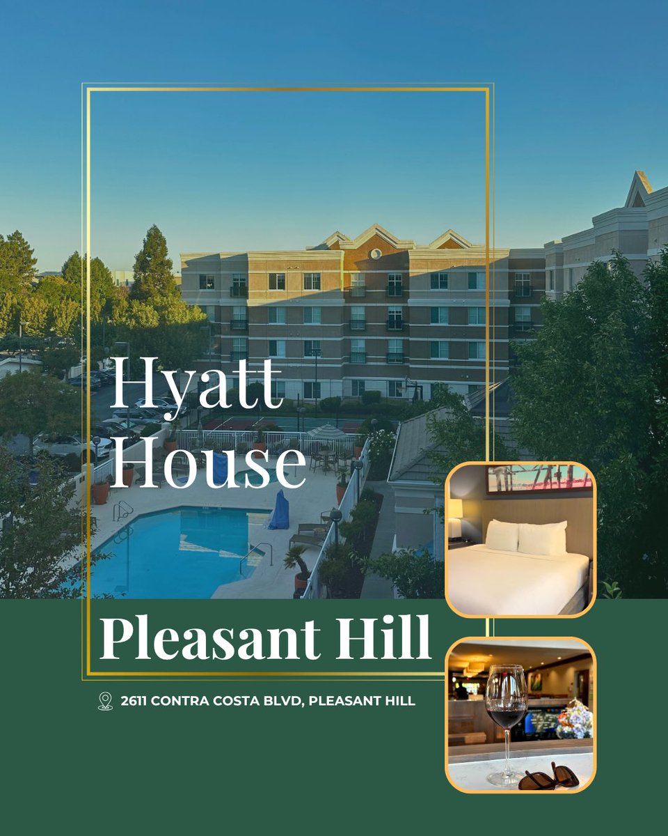 visitPHill's tweet photo. Experience a stylish Bay Area retreat at Hyatt House Pleasant Hill 🏨✨

👉 Book your stay today and make Pleasant Hill your home away from home.

#HyattHousePleasantHill #VisitPleasantHill #BayAreaStay #TravelInStyle #PleasantHillCA #HotelLife #StayAndExplore https://t.co/HyhdBFE58I