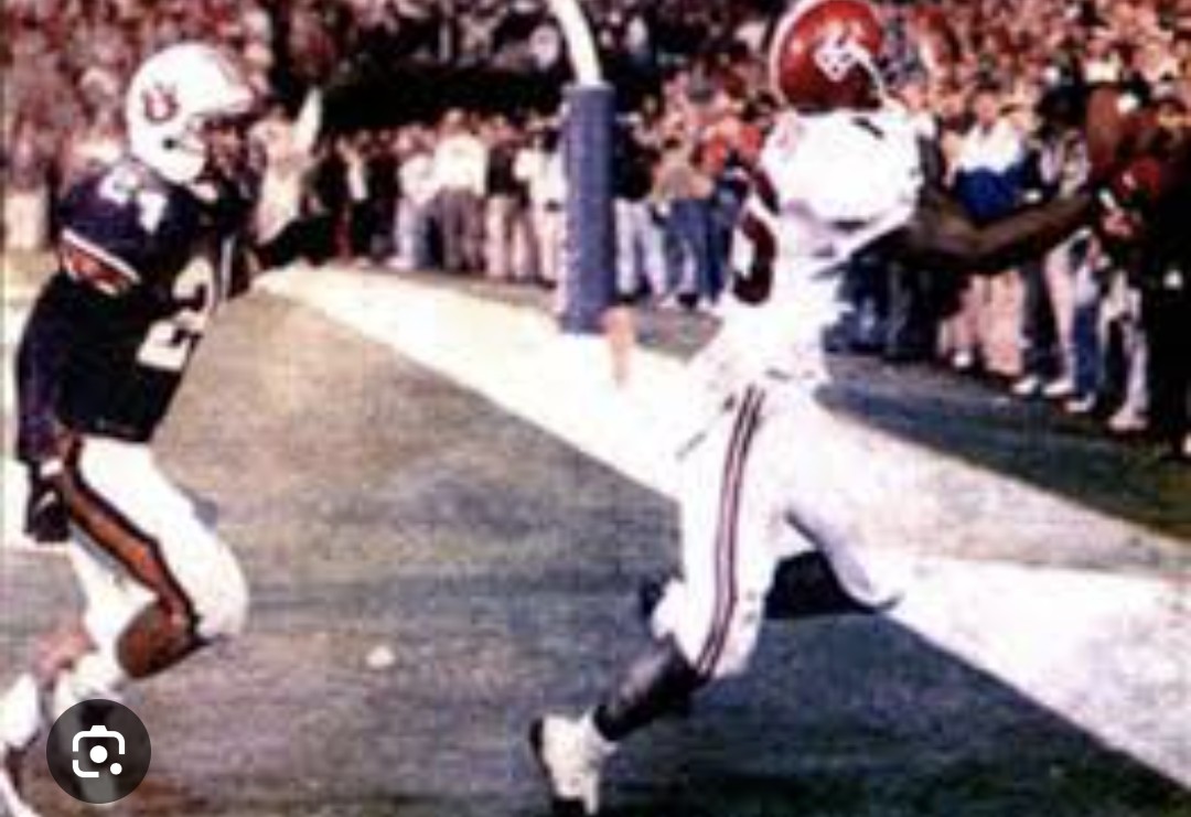 Ok Auburn let's trade.   AU gets their td against UGA, but Bama gets it game winning TD in the 1995 Iron Bowl by Curtis Brown!  #RollTide #collegefootball <a href="/garyharris_wvua/">Gary L. Harris</a>