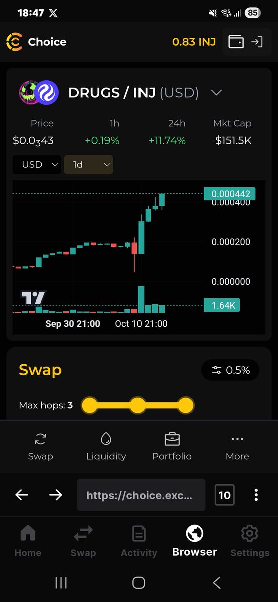 leojavi2's tweet photo. #Drugs
#MemeCoin
@injective @memes_on_inj 
@DrugsOnInj 
150k to 1 MM
#LFG
#TheMeme https://t.co/1hSVvEACer