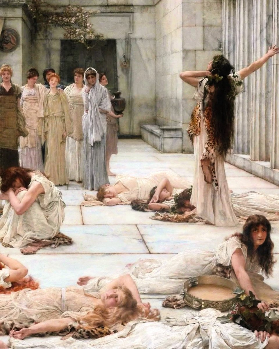 AlexandraSoro's tweet image. "Women of Amphissa" (1887)
By Sir Lawrence Alma-Tadema. 🖌️🌹
(1836–1912)
Dutch-born British painter.
Victorian Classicism / Neoclassicism.