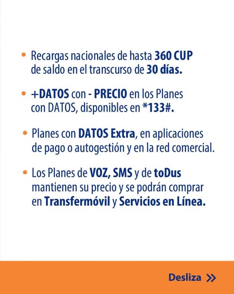 #EtecsaTeAcompaña 
<a href="/MiguelASurezSa2/">Miguel A. Suárez Sabina</a> 
<a href="/Irenaldo5/">Irenaldo Cruz Lopez</a>