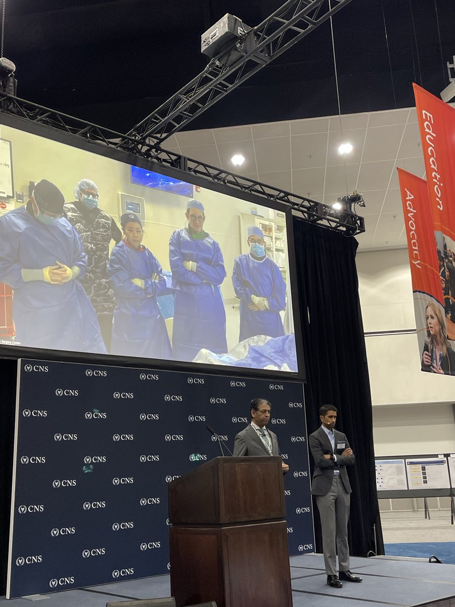 Thank you to <a href="/CNS_Update/">CNS</a> #CNS2025  for the  opportunity to showcase  the #FIRST  outpatient carotid stent.  And thank you to the team of health care professionals who made this possible.  
<a href="/Medtronic/">Medtronic</a> <a href="/SiemensHealth/">Siemens Healthineers</a> <a href="/UB_Neurosurgery/">UB Neurosurgery (UBNS)</a>  <a href="/rosalind_lai/">Rosalind Lai, MD</a> <a href="/_AdnanSiddiqui/">Adnan H. Siddiqui, MD</a> <a href="/jaims_lim/">Jaims Lim</a>