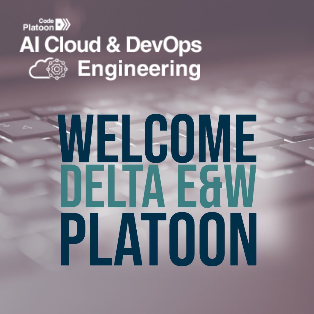 codeplatoon_org's tweet image. 🚀Welcome Delta Platoon AI Cloud & DevOps Evening and Weekend!
When they graduate, they’ll be ready to step into roles in AI infrastructure, cloud engineering, and DevOps—with the expertise to power the next generation of intelligent applications.
