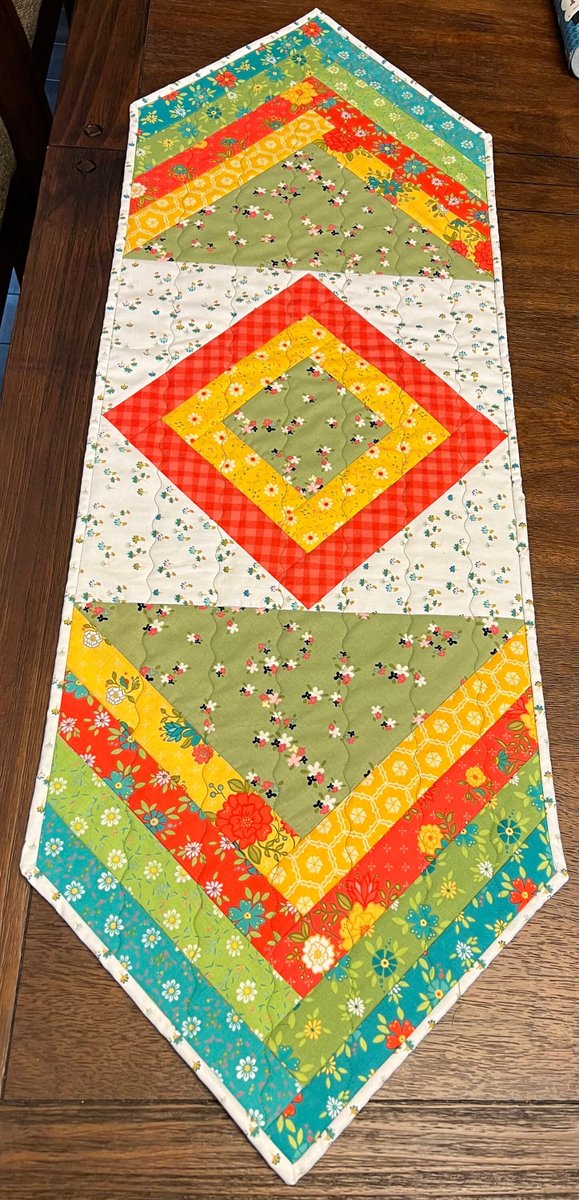 angelhw1956's tweet image. Quilted Table Runner tuppu.net/fd34449a #Etsy #TeaTimeQuiltsnMore #TableCover