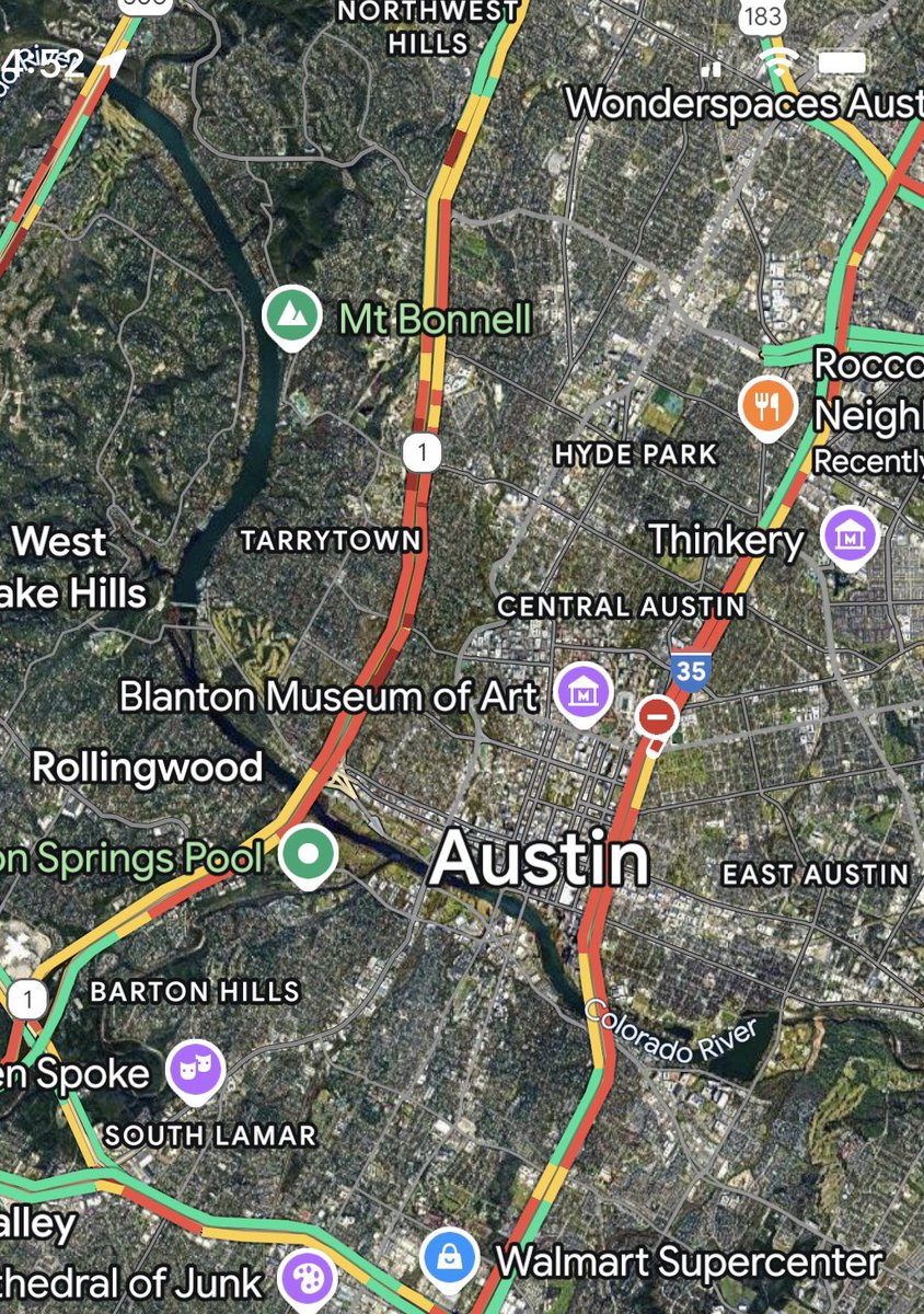 Not even 5 yet and <a href="/EvilMopacATX/">Evil MoPac</a> already beating I35