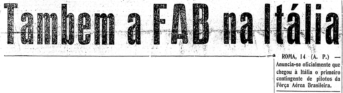 sentandoapua's tweet photo. Notícias da 2ª Guerra: 14OUT1944-Também a FAB na Itália https://t.co/y1QAxRt9A7
#OUT44 #ANoite #WWII #FAB #Italia #chegada @fab_oficial @feb_brasil https://t.co/ZoA1ok51m7