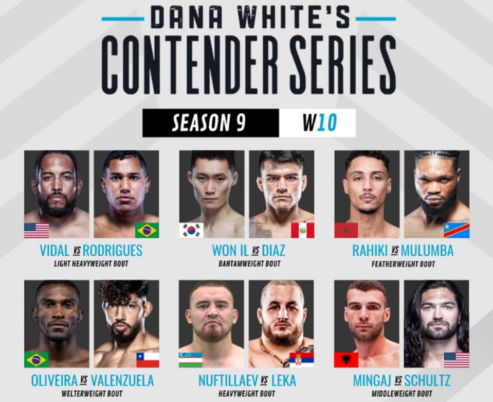 Fight_Algorithm's tweet image. It’s the final #DWCS of the year!  

Who you got???

#UFC #DWCSweek10