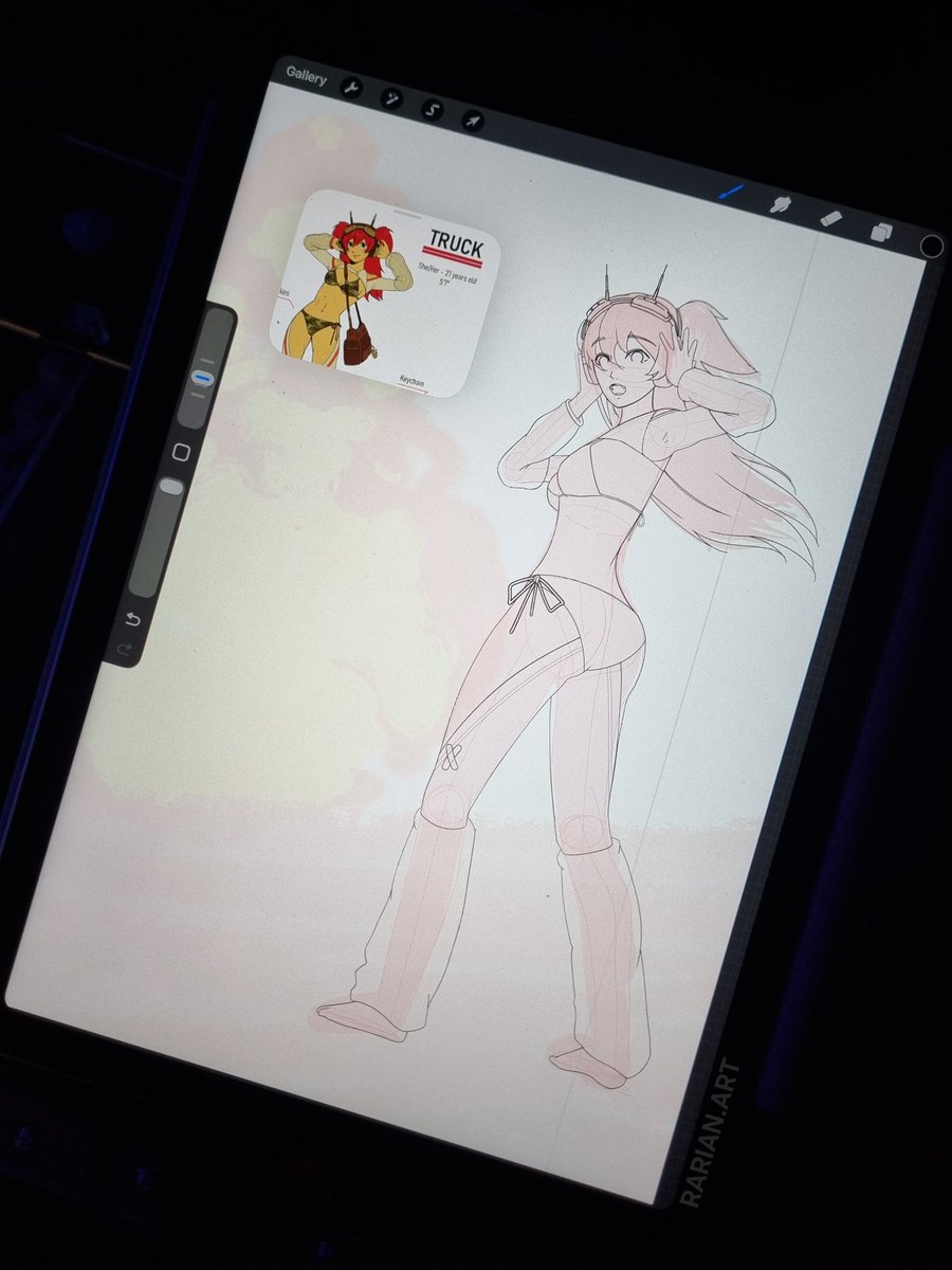 rarianart's tweet photo. Wanted to finish it today but life happened-
A WIP for now

#TruckDTIYS https://t.co/zQlkwMLye1